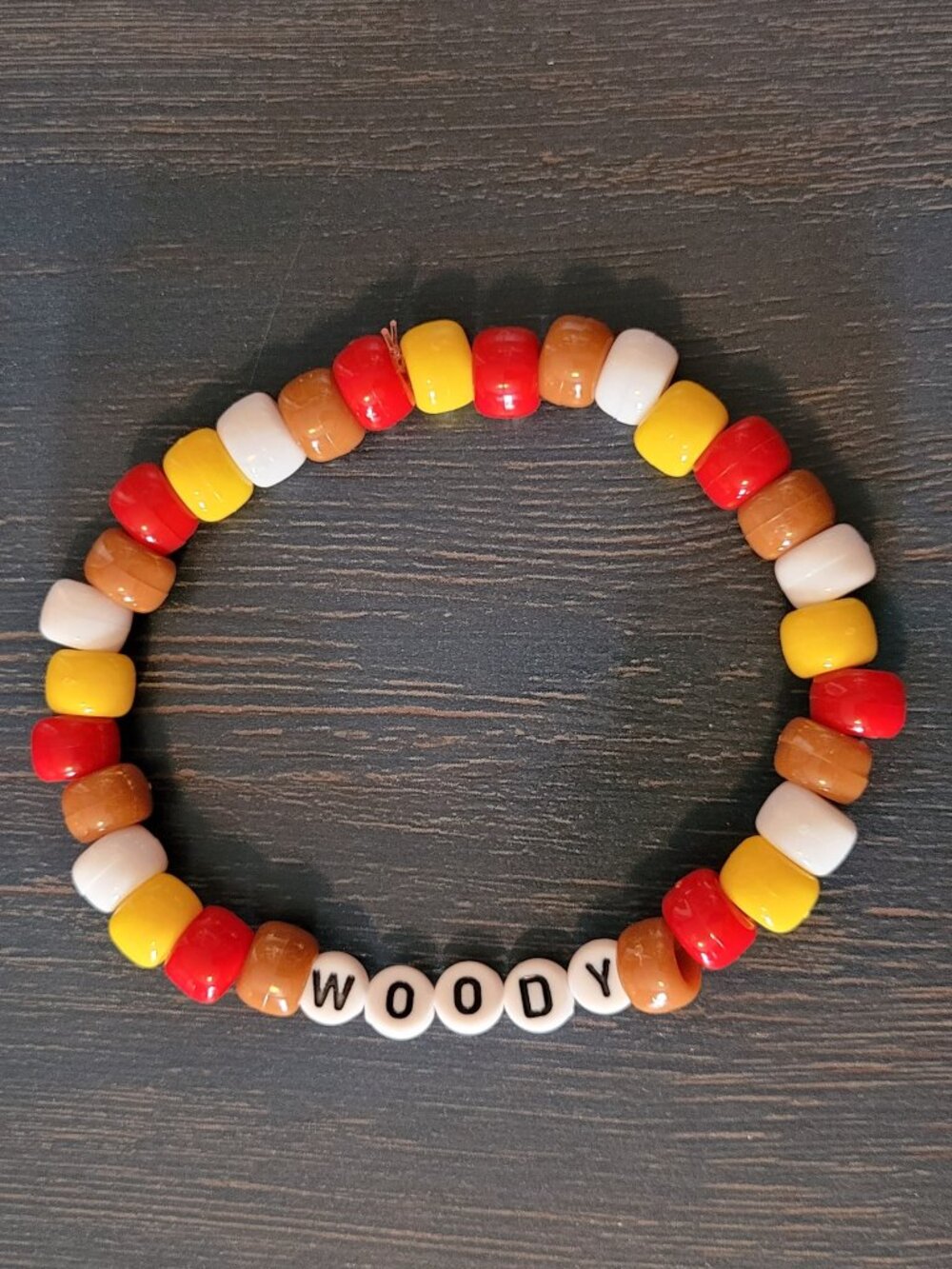 Disney Toy Story Woody Bead Bracelet